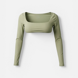 Balance Long Sleeve Crop Top